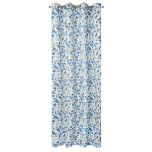 Zasłona 135 x 250 Gotowa Dekoracyjna Rossie Niebiesk
