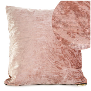 Luisa Decorative Jacquard Pillowcase 42 x 42 Pink