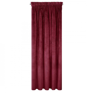 Zasłona 140 x 270 Gotowa Dekoracyjna Villa Bordo