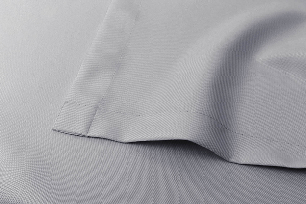 Obrus 140x450 Plamoodporny Klasyczny Elegant Szary