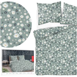 Bedding 220 x 200 3pc Vicenza Cotton pattern 5337B