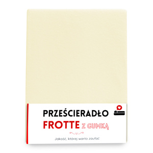 Prześcieradło 70 x 140 Frotte z Gumką Gaja 03