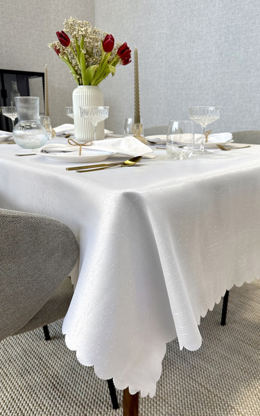 Obrus na Stół Dekoracyjny 160 x 300 Żakardowy Camille 02