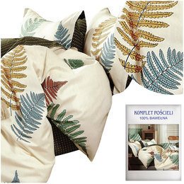 Bedding 160 x 200 3 pcs Cotton Satin no. A1479