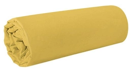 Bed sheet 180 x 210 Makosatin Nova Mustard