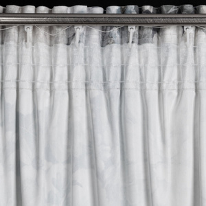 Curtain 140 x 270 Decorative Lucia Cream+Blue