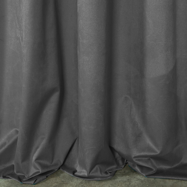 Zasłona 140 x 250 Dekoracyjna Velvet Rosa Grafit