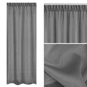 Curtain 140 x 270 Decorative Tape Viva Graphite