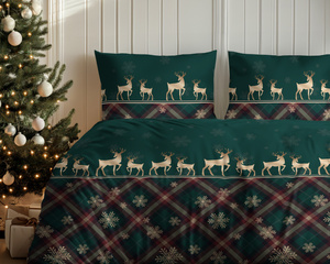 Bedding 160 x 200 3pc Vicenza Cotton pattern 5818B