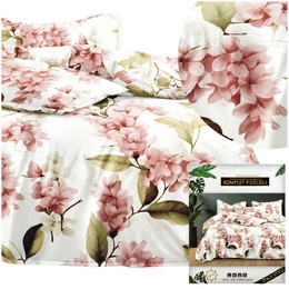 Bedding 160 x 200 3pcs Satin Dalwin 1043