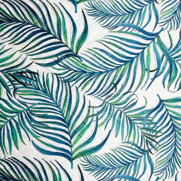 Bedspread 200 x 220 Design91 Quilted Palms 02