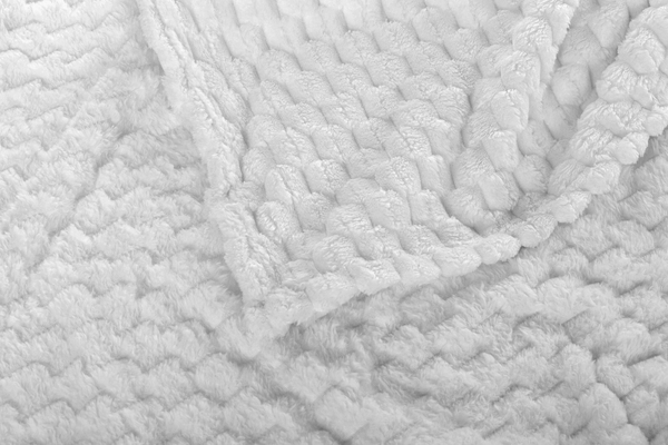 Koc 70 x 160 Mikrofibra Design Cindy6 Biały