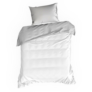 Bedding 140 x 200 2cz Satinova Nova3 White + Silver