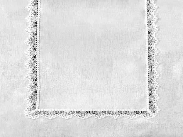 Stain-resistant Tablecloth 150 x 240 with Lace 2100 White