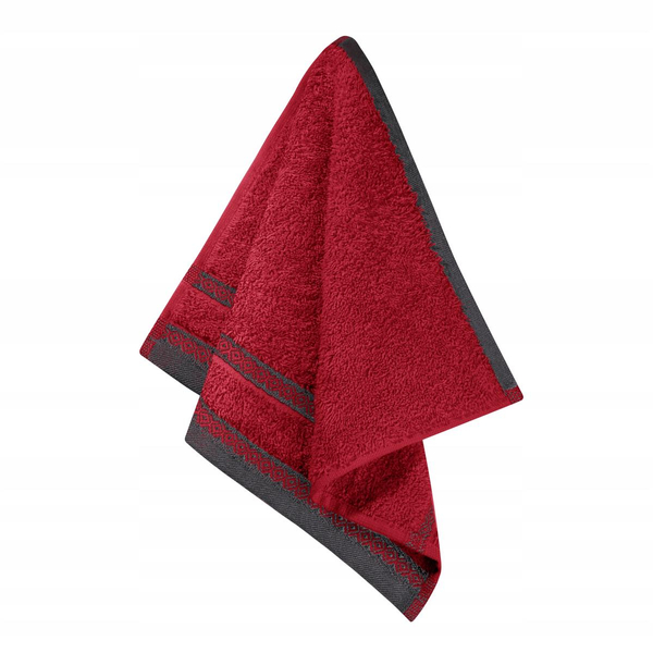 Kitchen Cloth 30 x 30 Cotton Panama Red
