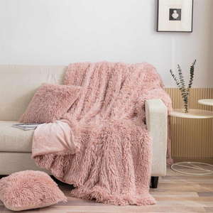 Blanket 150 x 200 Yeti Italic Furry Powdered