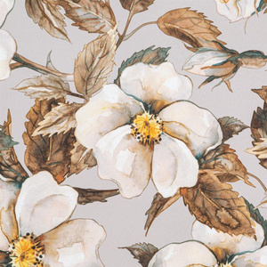 Curtain 140 x 250 Decorative Simona Beige+Brown