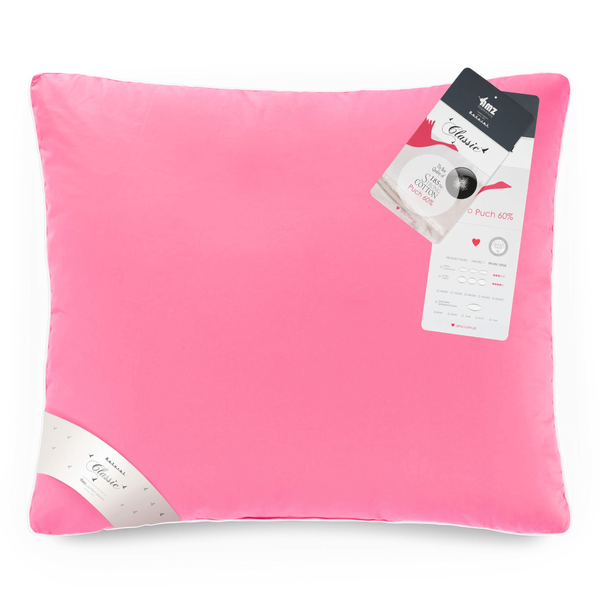 Pillow 70 x 80 Natural Classic Goose Down Pink