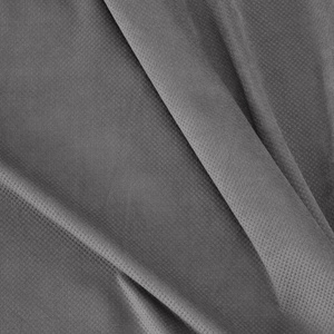 Curtain 140 x 250 Decorative Velvet Milo Steel