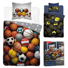 Pościel 160 x 200 2cz FLUO Młodzieżowa Jaime 5552A