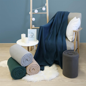 Fleece Blanket 150 x 200 Lucca Beige