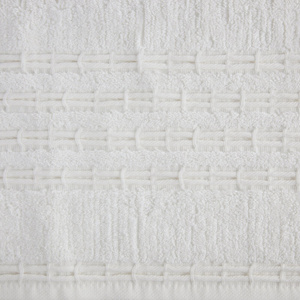 Romeo 01 White 50 x 90 Terry Bath Towel