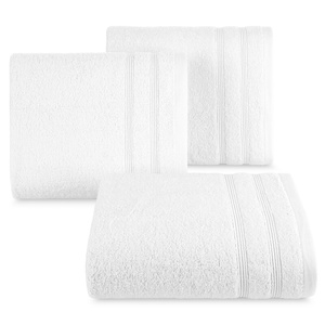 70 x 140 Terry Bath Towel Aline 01 White