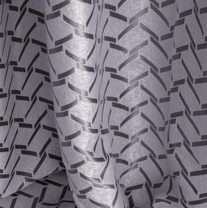 Curtain 140 x 250 Blackout Swivels Hard Silver