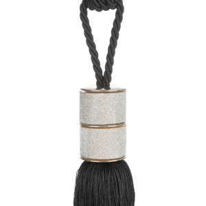 Sznur Dekoracyjny do Zasłon 70 x 32 Nati Czarny