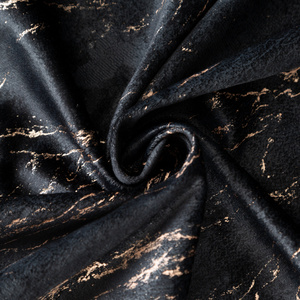 Curtain 140 x 300 Decorative Velvet Nadia Cza+Zł