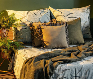 Bedding 220 x 200 3pc Cotton Monte6 Olive