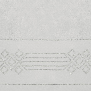 50 x 90 Bath Towel Cotton Kamela 01 White