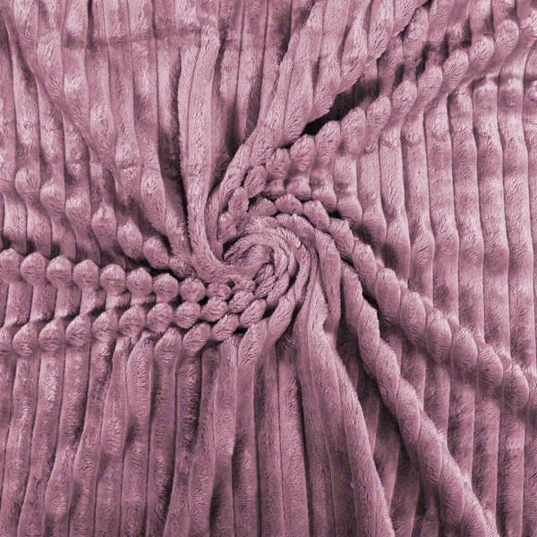 Blanket 160 x 200 Microfiber Plush Stripes Cadence 03