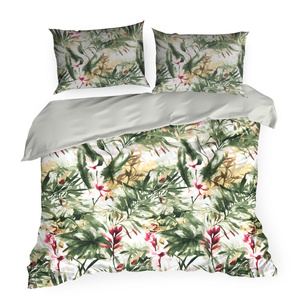 Bedding 160 x 200 3 pcs Cotton Satin Spring 43