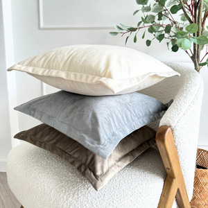 Poszewka 40 x 40 Dekoracyjna Velvet Soft Bordowy