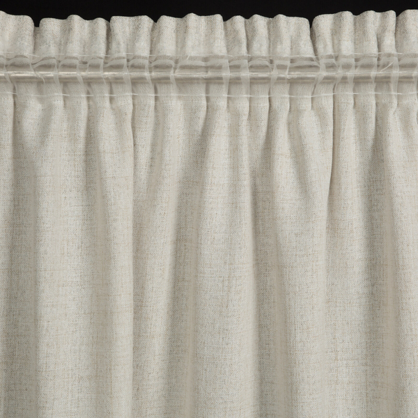 Zasłona 140 x 280 Dekoracyjna Taśma Blanka Natur