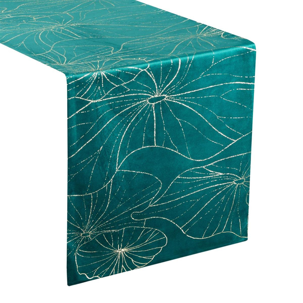 35 x 140 Decorative Velvet Blink18 C Runner. Tur