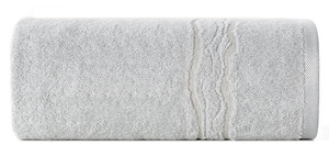 Towel 30 x 50 Bath Frotte Karin 04 Silver
