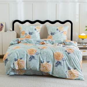 Bedding set 200 x 220 4 pieces Satin Maria 3094