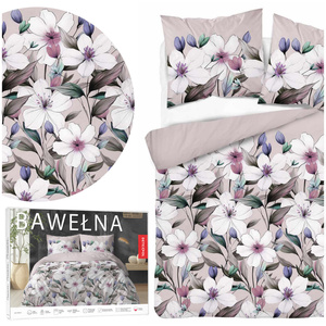 Bedding 220 x 200 3pc Vicenza Cotton pattern 5774B