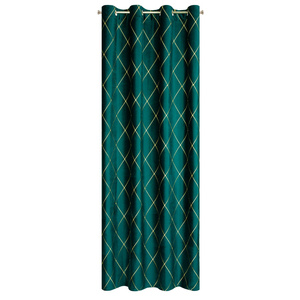 Pierre Cardin Margo C.Turquoise Curtain 140 x 250 Spillover