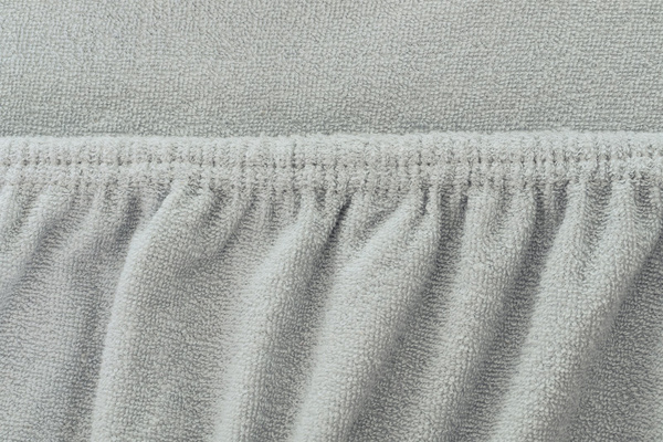 Prześcieradło Frotte z Gumką 155_D Popiel 60x120