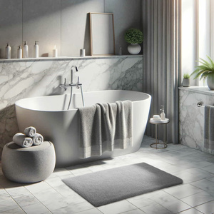 Rug 60 x 90 Soft Plush Fur Rabbit 101