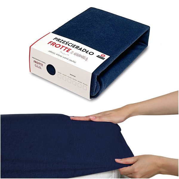 160 x 200 Terry sheet with elastic Gaja 09
