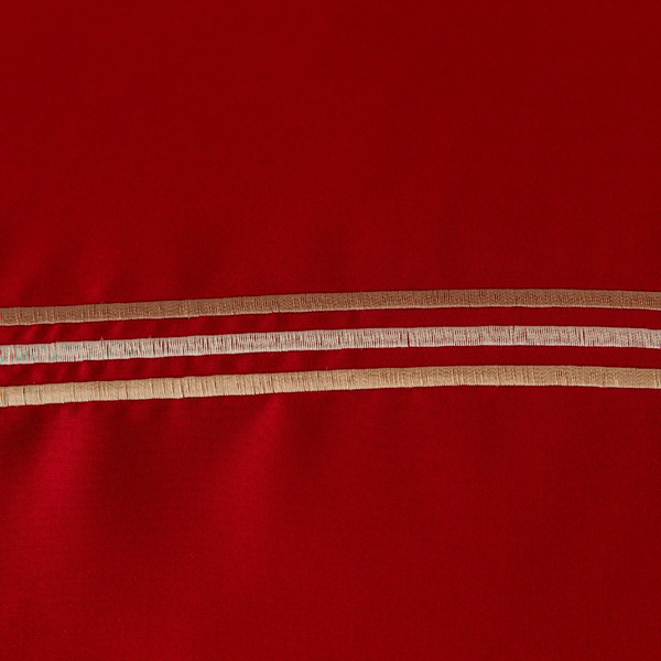 Pościel 200 x 220 3cz Gładka Z Haftem Lumera 07