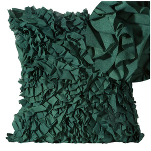 Mirena Single Color Pillowcase 45 x 45 Dark Green