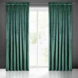 Zasłona Pierre Cardini Taśma 140 x 300 C. Turkus