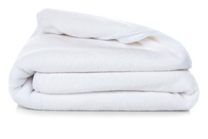 Towel 70 x 140 Microfiber Amy 15 380 g/m2 White