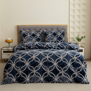 Bedding 200 x 220 3pc Microfiber Teddy Martino 3185