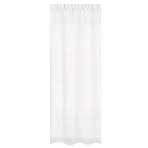 Curtain 140 x 270 Decorative Tape Viva White